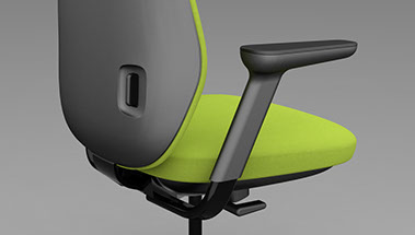 Steelcase task chair detail
