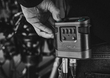 punQtum Q110 Beltpack in use